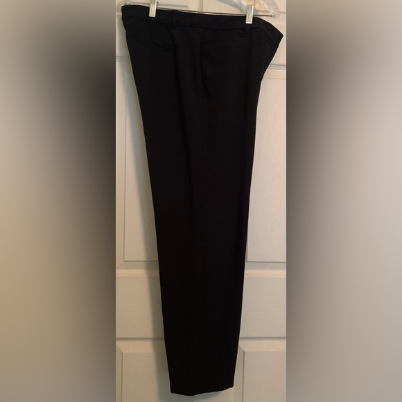 Kim Rogers Black Polyester Slacks 12S - Picture 8 of 8